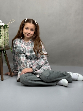 ست شومیز و شلوار مهنا کد 129