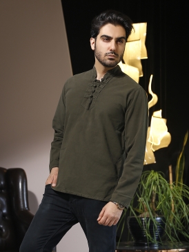 پیراهن الیافی یشمی کد 265