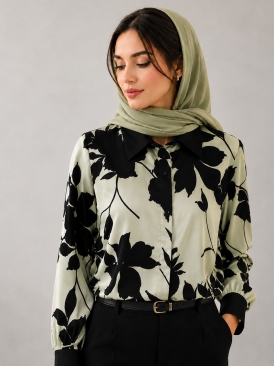 شومیز برگ کد 4004