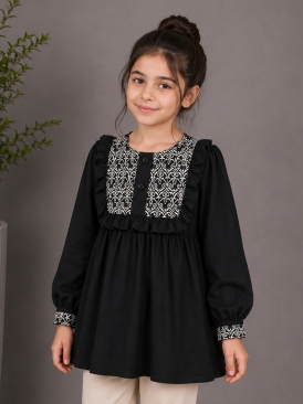 تونیک مشکی مهتاب کد 3015