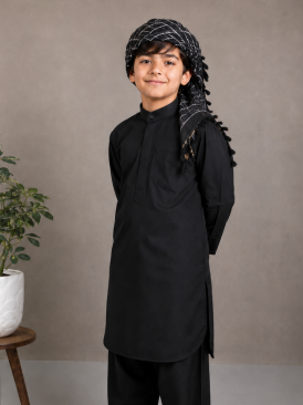 پیراهن مشکی پاکستانی  کد 5005