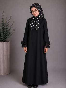عبا مشکی سمین کد 2001