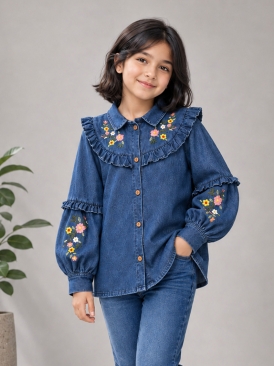 شومیز جین پونه کد336